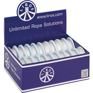 Liros Tackleschnur 1,0 mm weiß gewachst 30 m