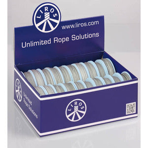 Liros Dyneema Tackle Twine 0,5 mm silbergrau NF 500m