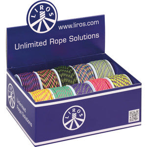 Liros Trimline Neon 3mm grau-gelb 20 Meter