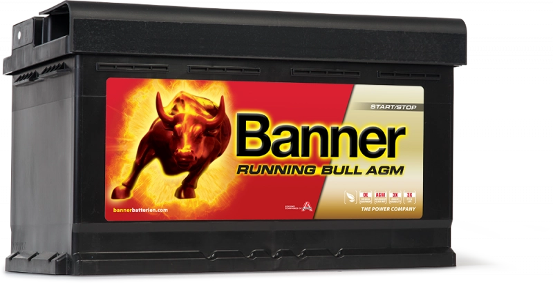 Banner Running Bull AGM battery - 80 ah