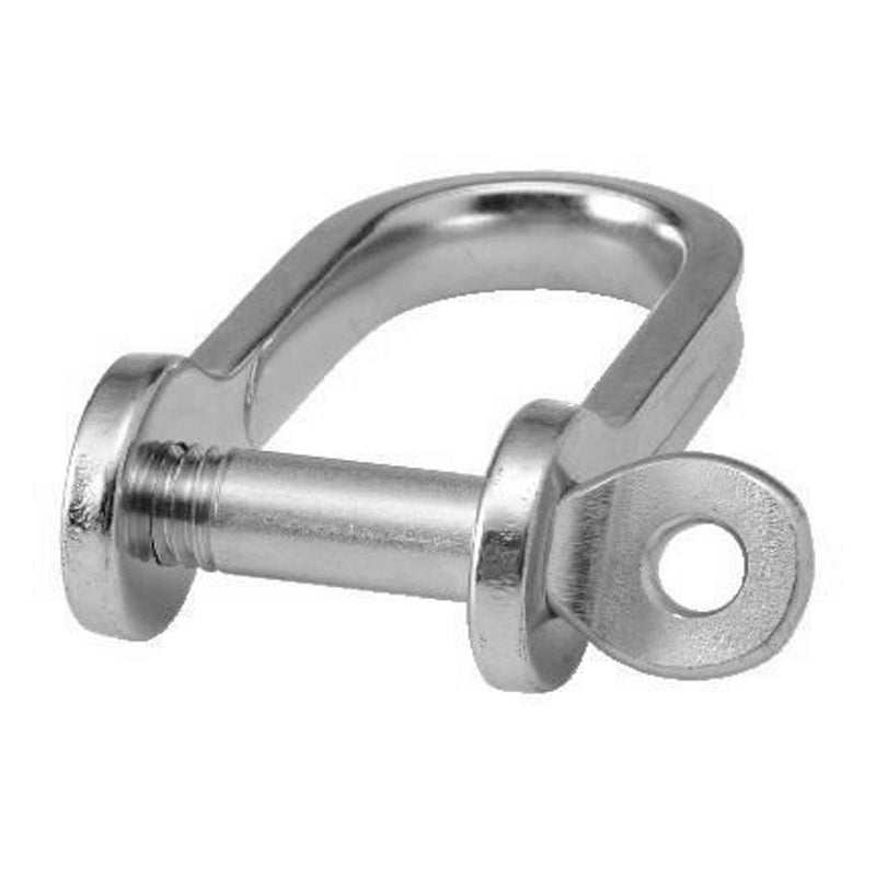 Blue Wave D-sjækel rustfri AISI 316 Ø5 mm brud 1100 kg