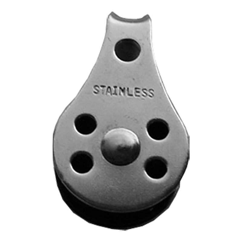 Blok rustfri 1-skive 25 mm til 6 mm tov brud 350 kg