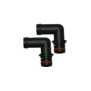 Johnson Fitting 1/2 in. 90 gr. 2 pieces