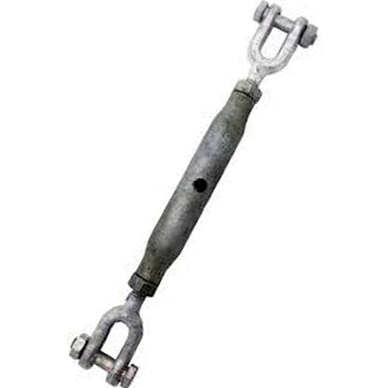 Engholm vantskrue gaffel/gaffel varmgalv. gevind Ø22 mm WLL 2,2 t