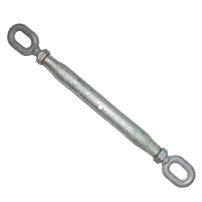 Vantskrue øje/øje varmgalvaniseret 20 mm gevind