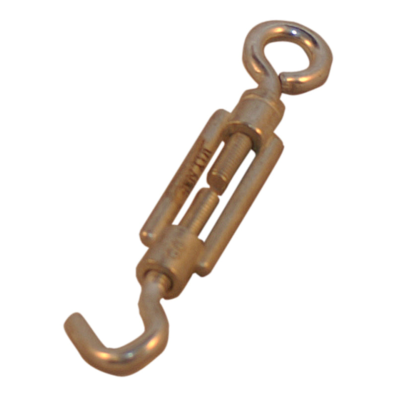 Bardunstrammer øje/krog el-galvaniseret tråd Ø6 mm hus 60 mm
