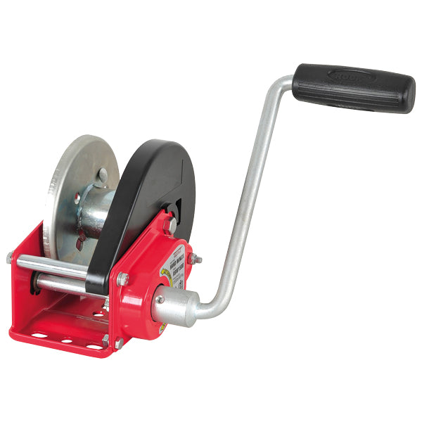 Rock RBW1500-05 hand winch with auto brake 681 kg for rope/wire