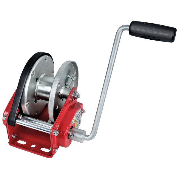 Rock RBW2500-1 hand winch with auto brake 1135 kg for rope/wire
