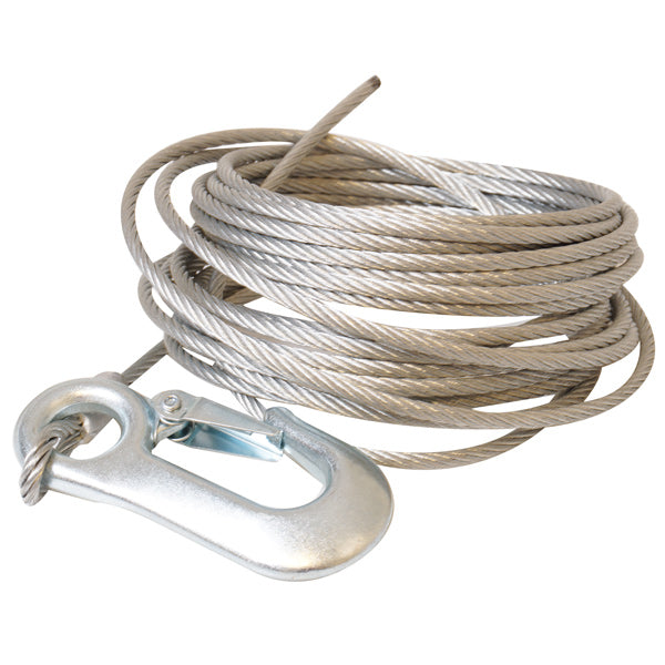 Anhängerkabel 5mm 7,5m RF mit Haken
