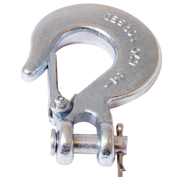 Rock trailer hook 1/4" with split bolt