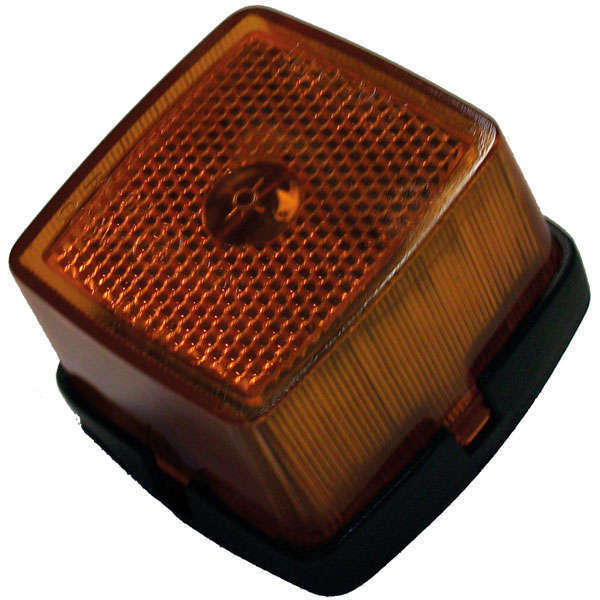 Seitenmarkierungsleuchte orange 62x65x40mm