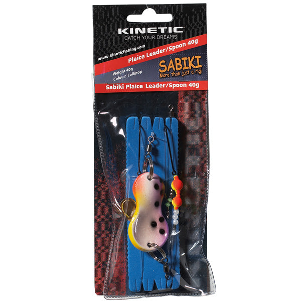 Kinetic Sabiki Scholle Vorfach/Blinker 60g Lollipop