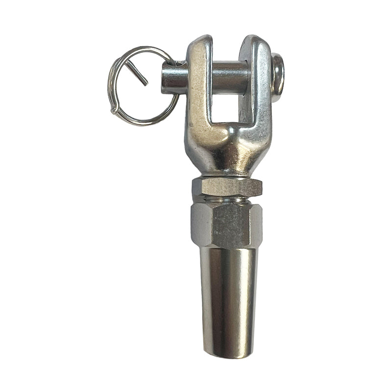 Gaffelterminal valsefri til 4 mm wire