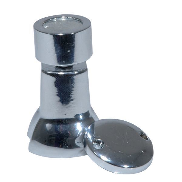 Door holder magnetic chrome-plated brass