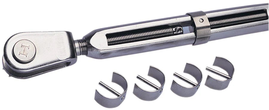 SureClip Vantskruvslås 5/8" – Rustfrit Stål (4 stk.)
