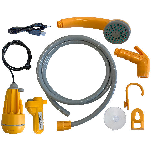 Smart Shower, Dusche mit Pumpe und Schlauch