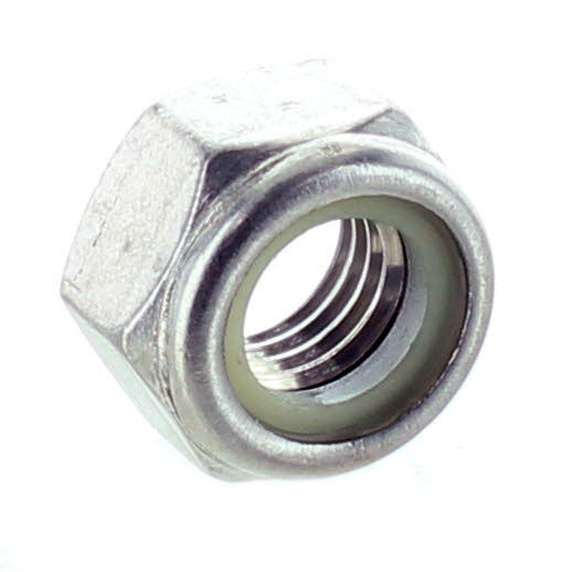 Mercury Marine M12 x 1,75 nylonlåsemøtrik i rustfrit stål 11-4013812