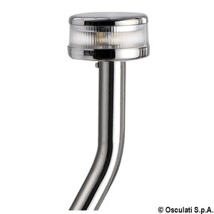 Lysmast Evoled 360° LED vinkelret rustfri, 120 cm Osculati