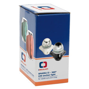 Sphera II lanterne 360° hvid Osculati