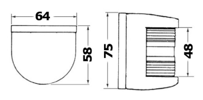 LED-sofittepære 12 V 1,4 W, 39 mm, 3000 K, 2 stk.