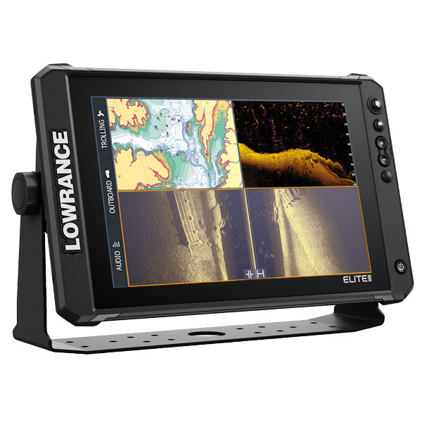 Lowrance Elite FS 12 mit 3-in-1-Geber