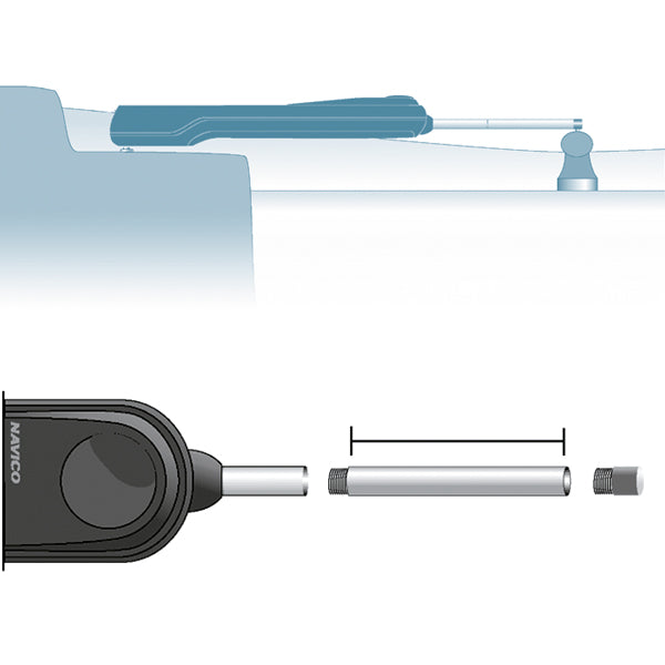 Simrad Schubstangenverlängerung 300mm