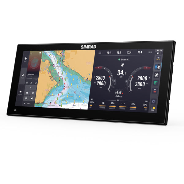 Simrad NSX3015UW 15" Ultra Wide mit 3-in-1-Geber