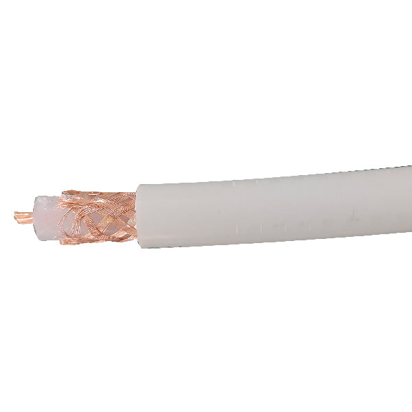 1852 VHF cable RG213 white 10mm 100m