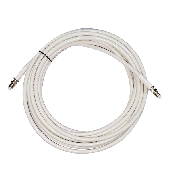 1852 VHF cable white RG-8X low loss with FME connector - 25m