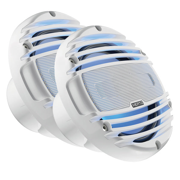 Hertz HMX 6.5-LD-TW- 6.5" 4Ohm MARINE HØJTTALER, hvid RGB
