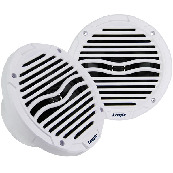Lautsprecherset Logic SoundLab Marine 5,25" weiß 2St