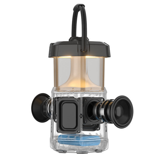 1852 Table lamp w/bluetooth speaker, IPX6 waterproof