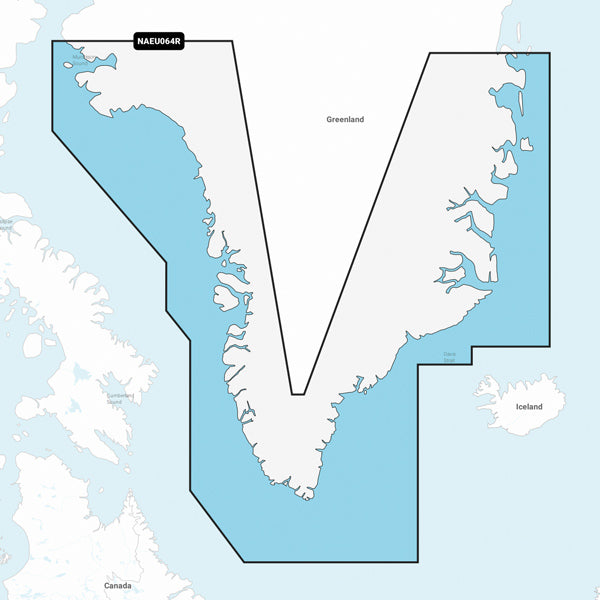 Navionics+ Regular Greenland vorinstallierte SD/MSD-Karte
