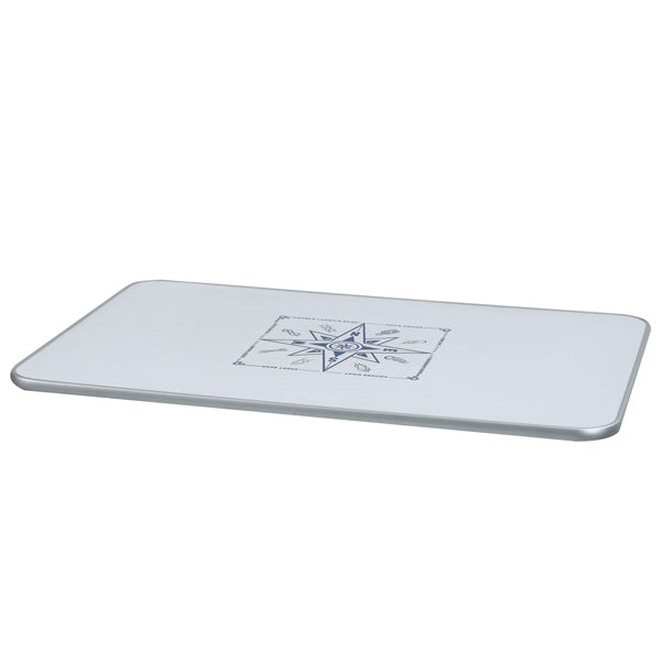 1852 Tabletop made of moisture-resistant MDF board 88x60x2cm w/motif