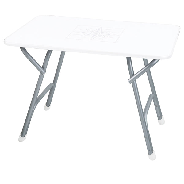 1852 Table legs, Alu. Ø25mm, db legs for table L88 x H61 x W60cm