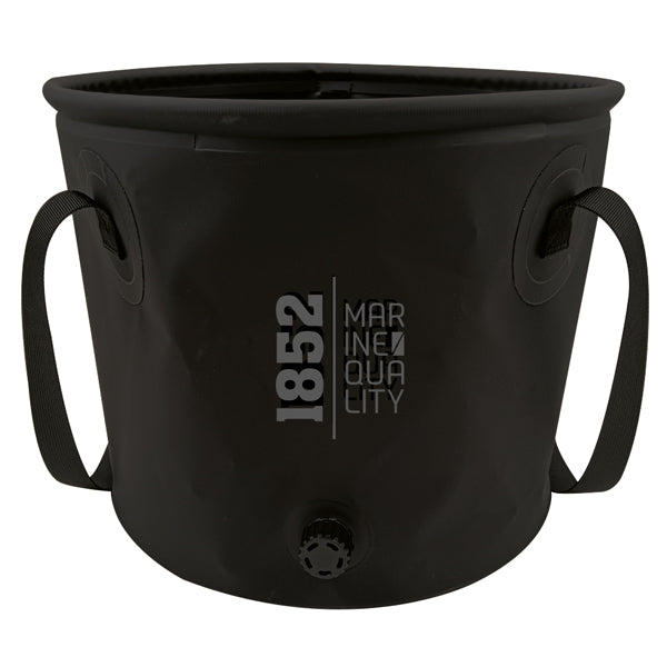 1852 collapsible bucket 20L, black