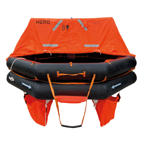 HERO Redningsflåde YACHT kompakt 8 personer SOLAS A