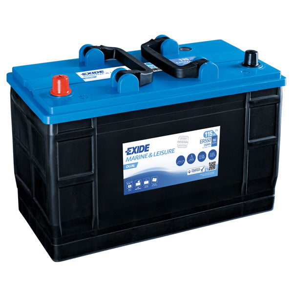 Exide Battery Nautilus 115Ah dual