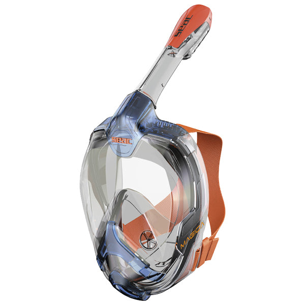 SEAC Magica full face mask blue/orange size L/XL