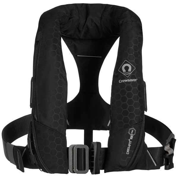 Crewsaver Crewfit+ 180N Pro Gurt, Schwarz