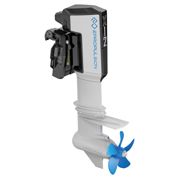 ePropulsion X-12 outboard motor, long leg