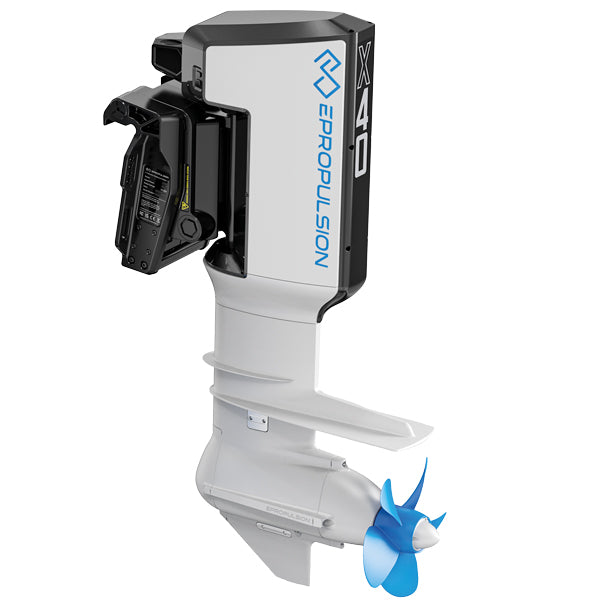 ePropulsion X-40 outboard motor, XL legs