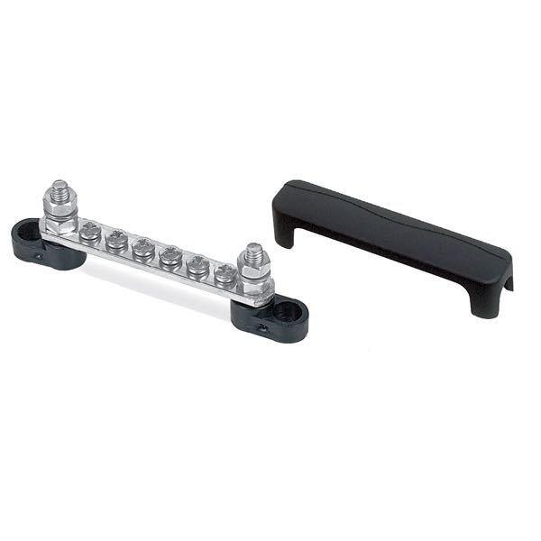 BEP electrical junction block with cover black