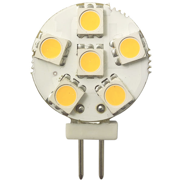 1852 LED G4 spot side pin Ø24mm 10-35vdc 1/10W - 2 pack