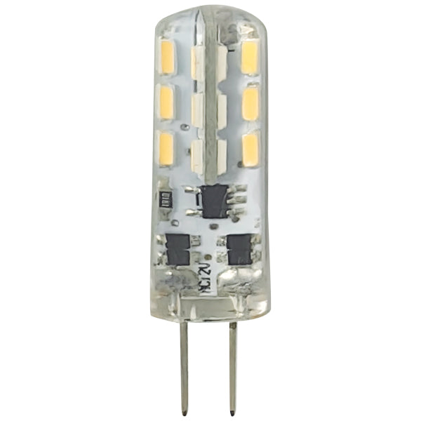 1852 LED G4 pin bulb IP65 Ø9x25mm 10-35vdc 1.5/10W - 2 pack