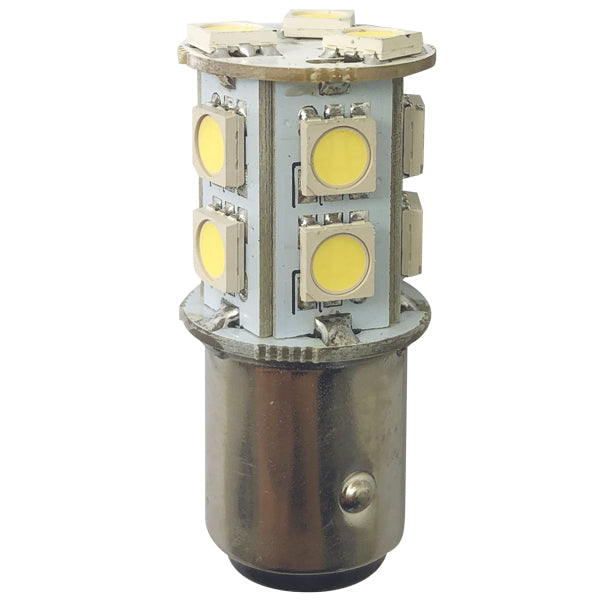 1852 LED lantern bulb BAY15D Ø19x43mm 10-35V 2.2/20W - 2 pack