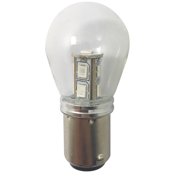 1852 LED lantern bulb BAY15D 10-36Vdc 1.6/15W green - 2 pack