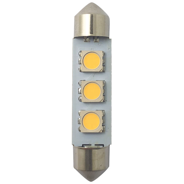 1852 LED pinole bulb 42mm 10-36vdc 0.6/5W - 2 pack