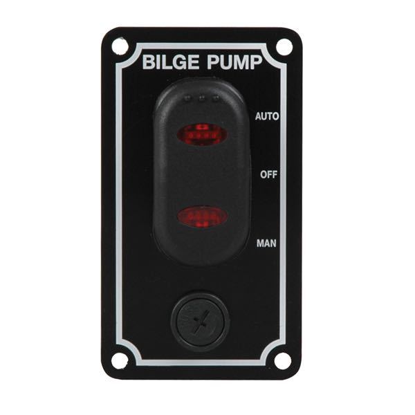 Pumpenpanel wasserdicht - vertikal 89 x 50mm