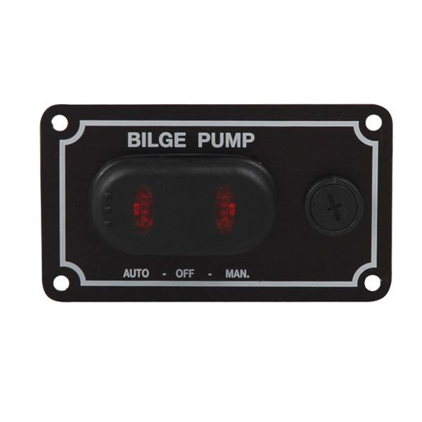 Pumpenpanel wasserdicht - horizontal 89 x 50mm